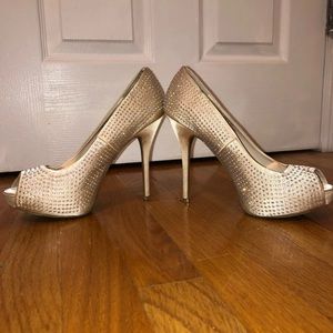 Jennifer Lopez Rhinestone Heels